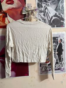 White "You Are Amazing" Cropped Top