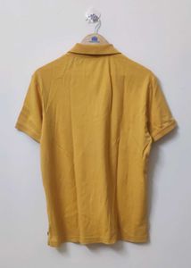 Jockey Men's Mustard Yellow Polo T-Shirt
