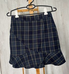Plaid Mini Skirt