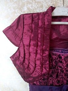 Beautiful Maroon  Gown