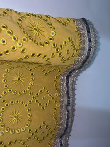 Yellow Embellished Kurta