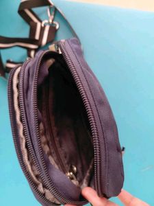 Stylish Navy Blue Crossbody Bag