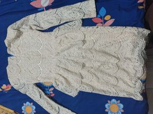 Lace Peplum Dress