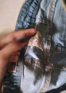 Light Wash Denim Shorts