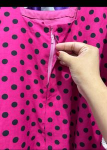 Chic Pink Polka Dot suit