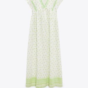 Zara New Limited Editon Floral Printed Maxi Dress