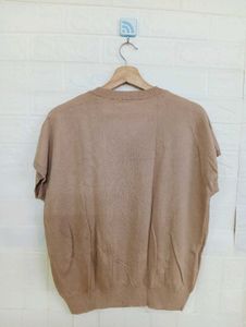 Knit V-Neck Top