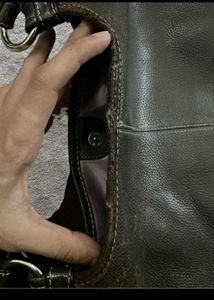 Coach Penelope Hippie Leather Crossbody Bag