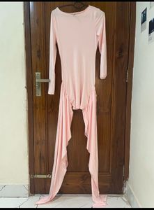 Pink Dress with Unique Tie Detail