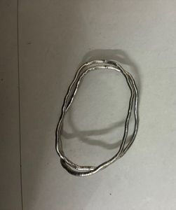 Elegant Silver MOLDABLE Chain Necklace Y2k