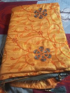 NEW Saree Full Embroidery Work