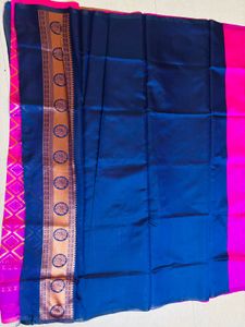 New Stunning Silk Saree with blouse piece