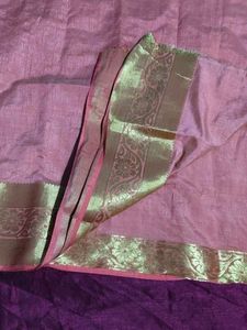 Elegant  blouse piece with Gold Border