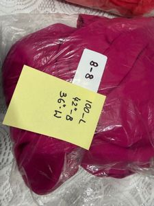 3 for 999 Chic Magenta Pearl Embellished Dress