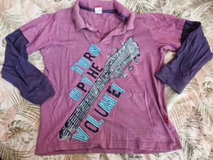 Boys Graphic Print Long Sleeve T Shirt