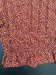 ✨✨SALE✨✨Rust Cinched Top