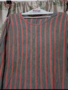 Striped Casual ladies T-Shirt
