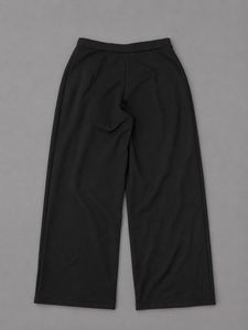H&amp;M Chic Wide-Leg Black Trousers