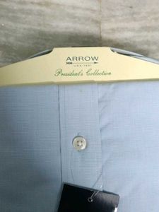 Arrow President's Collection Light Blue Dress Shir