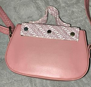 Pinkish Brown Fashion Handbag