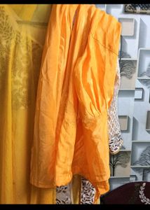 Elegant Embroidered Kurta with dupata and pajami