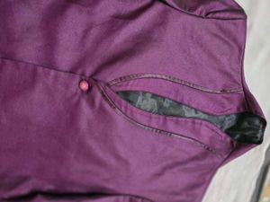 Purple Ethnic Jacket with pant