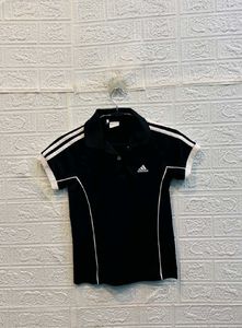 Adidas Black Polo Shirt