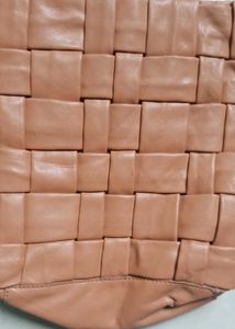 🚫 Price Drop Woven Leather Crossbody Bag