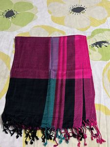 Colorful Striped Pashmina Stol