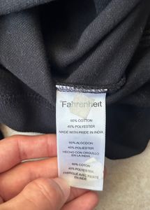 Original Fahrenheit Black Long Sleeve Polo