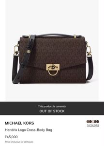 Michael Kors Monogram Shoulder Bag