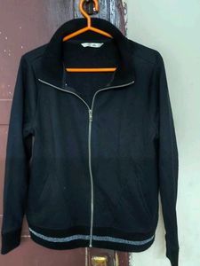 Black Zip-Up Jacket
