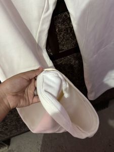 Cream Relaxed Fit Sweatpants