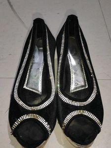 last Price 👠Black High Heels Belly👠