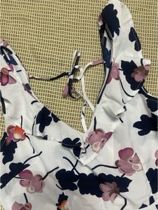 Floral Print Mini Dress