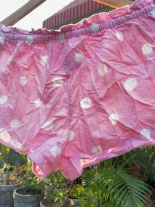 Pink Polka Dot Lounge Shorts