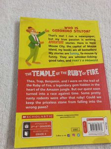 Geronimo Stilton The Temple Of Th Ruby O Fire