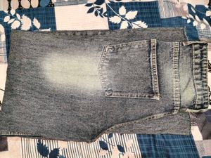 Stylish Washed Denim Jeans