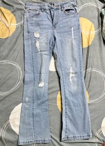 Bell Bottom High Waist Jeans