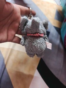 Cute Elephant Keychain Plush Toy