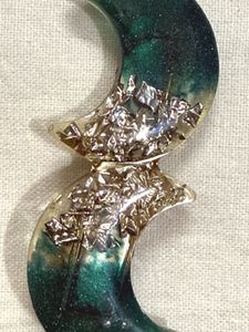 Crescent Moon Hair clip