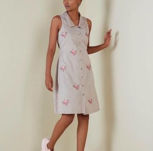 Mini Tie Up Shirt Dress