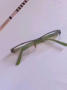 Green Rim Glasses