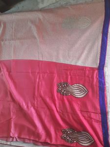 Half Pattern Jute Saree