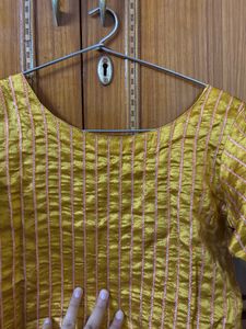 Elegant Yellow suit with Shrara and duppata