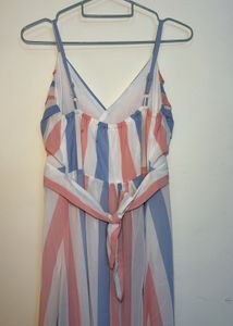 Striped Summer Maxi Dress