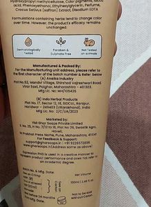 Ghar Magic Face Wash For Reducing Tan