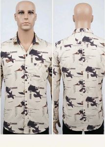 Men's Graphic Print Casual Shirt