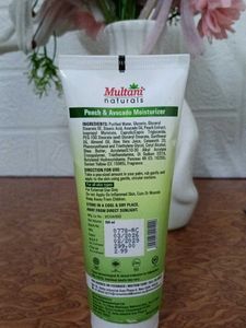 Multani Naturals Peach &amp; Avocado Moisturizer
