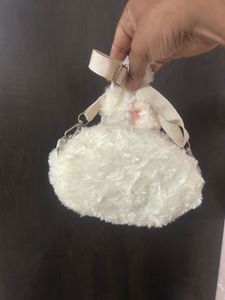 Cute Plush Bunny Crossbody Bag